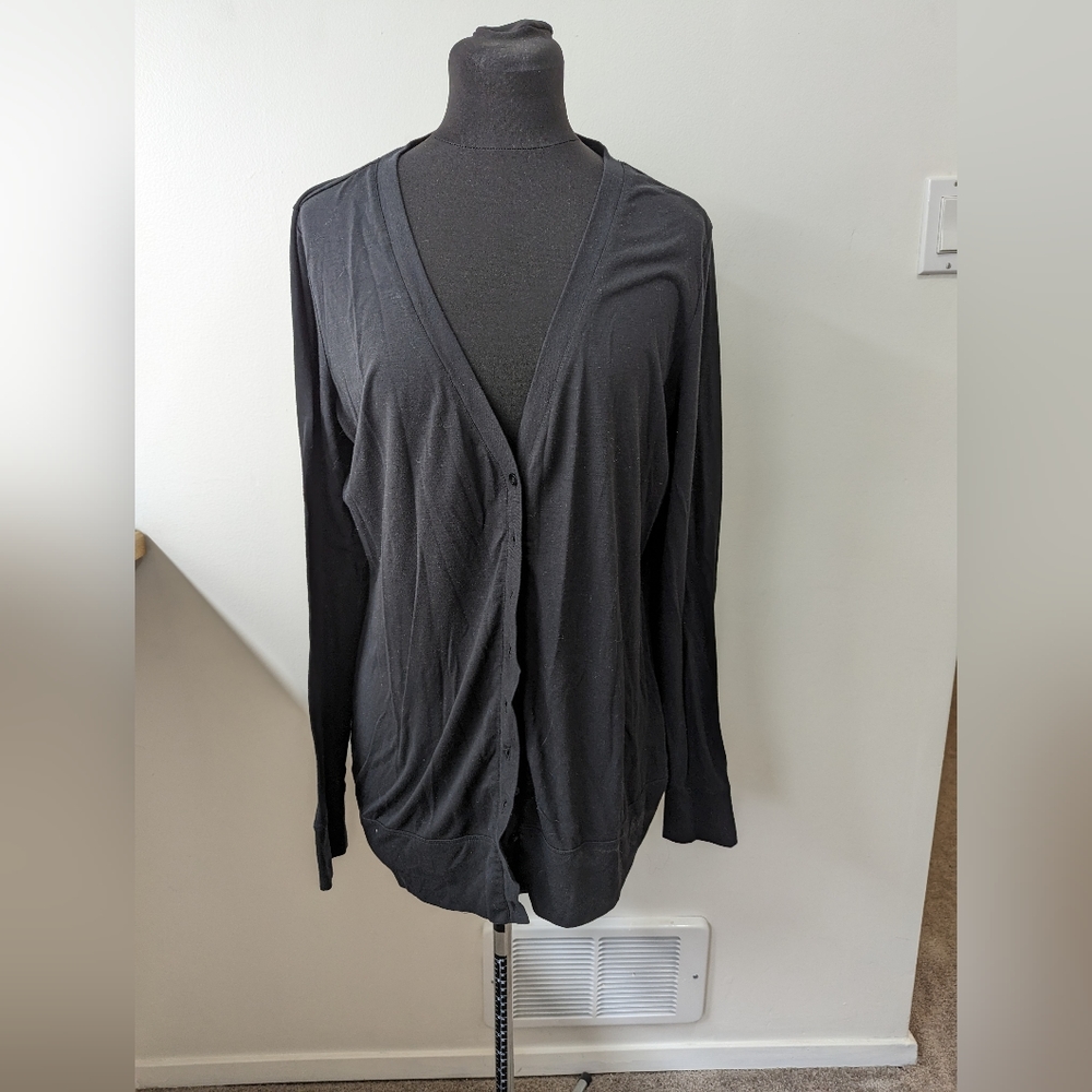 Port Authority sz M black cardigan